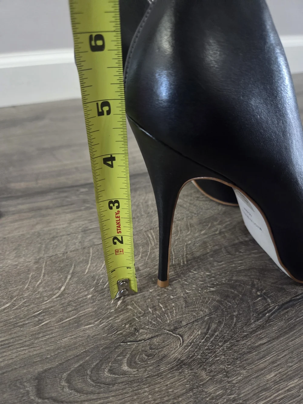 Massimo Matteo Womens Black Pointed-Toe Leather Pumps Size 10 NWOT - Picture 10 of 10